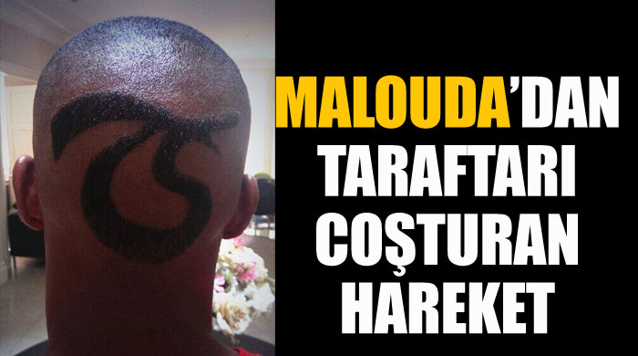 Malouda'dan taraftarını coşturan hareket Malouda'dan taraftarını coşturan hareket