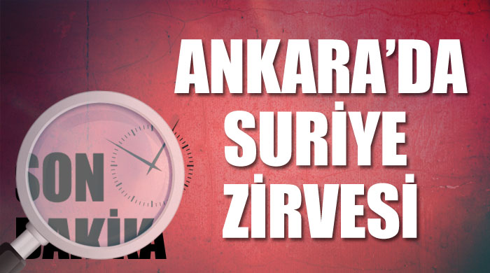 Başbakanlık Erdoğan ve bakanlardan Suriye zirvesi