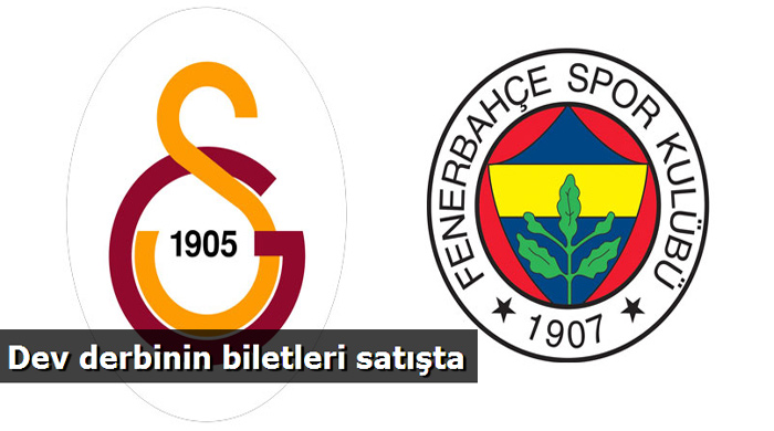 Galatasaray Fenerbahçe derbisinin biletleri satışta Galatasaray Fenerbahçe derbisinin biletleri satışta