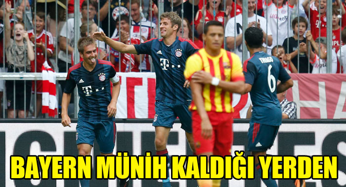 Bayern Münih Barcelona&#039;yı yine eli boş gönderdi