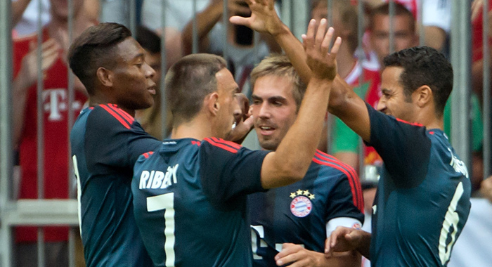Bayern Münih Barcelona'ya acımadı Bayern Münih Barcelona'ya acımadı