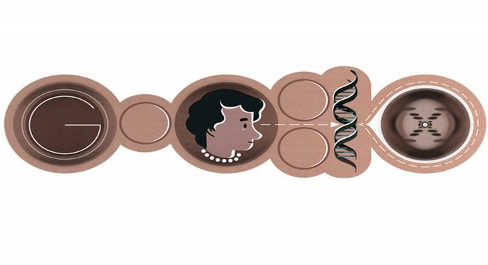 Rosalind Franklin'in 93'üncü doğum günü Rosalind Franklin'in 93'üncü doğum günü