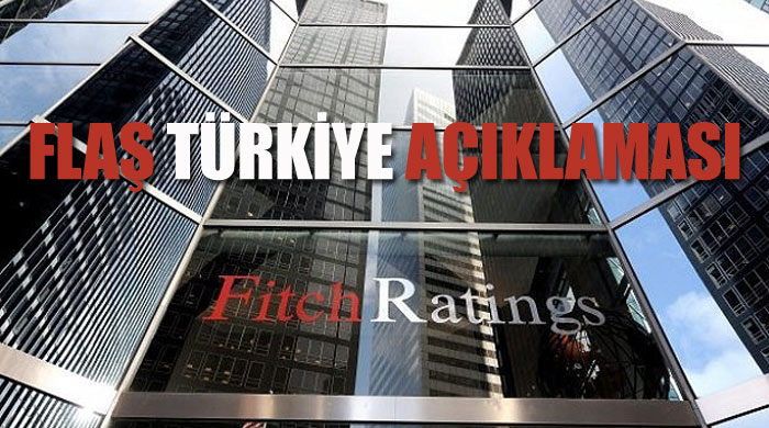 Fitch'den Türkiye açıklaması, düşüş tolere edilebilir Fitch'den Türkiye açıklaması, düşüş tolere edilebilir