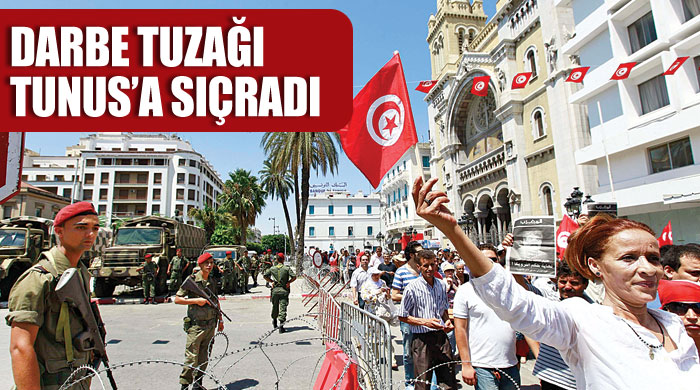 Darbe tuzağı Tunus&#039;a sıçradı