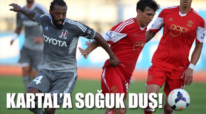 Kara kartal&#039;a soğuk duş