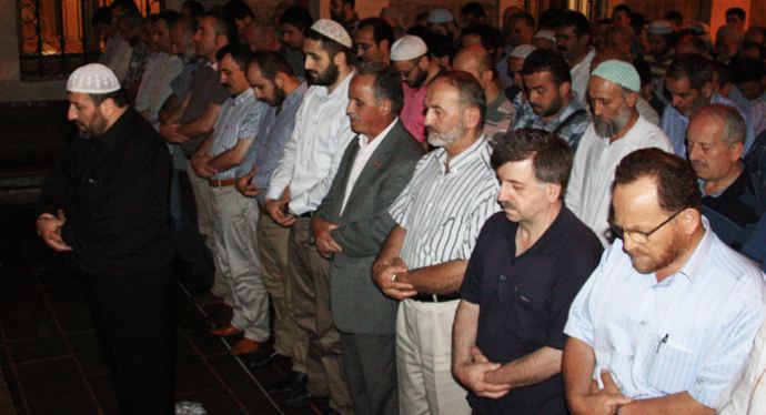 Safranbolu'da gıyabi cenaze namazı kılındı Safranbolu'da gıyabi cenaze namazı kılındı