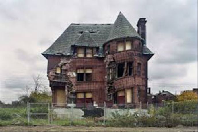 Detroit'te 78 bin yapı terkedilmiş durumda Detroit'te 78 bin yapı terkedilmiş durumda