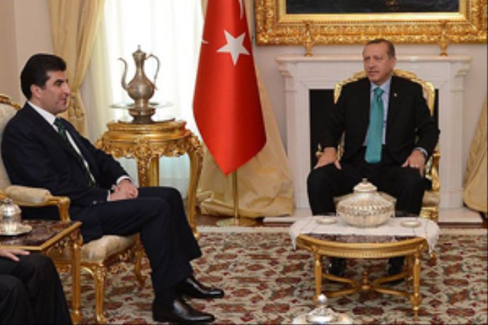 Başbakan Erdoğan Barzani'yi kabul etti