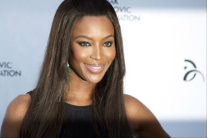 Ünlü manken Naomi Campbell tatilini Bodrum'da geçirdi