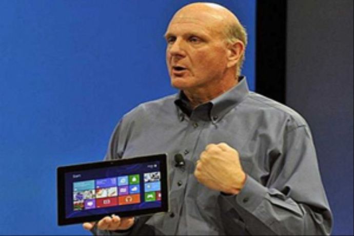 Apple tablette Microsoft'a fark attı Apple tablette Microsoft'a fark attı
