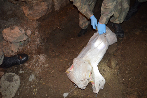 Yolcu otobüsünden 53 kilo eroin çıktı