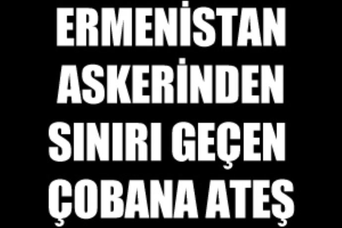 Türk çoban vurularak öldürüldü Türk çoban vurularak öldürüldü