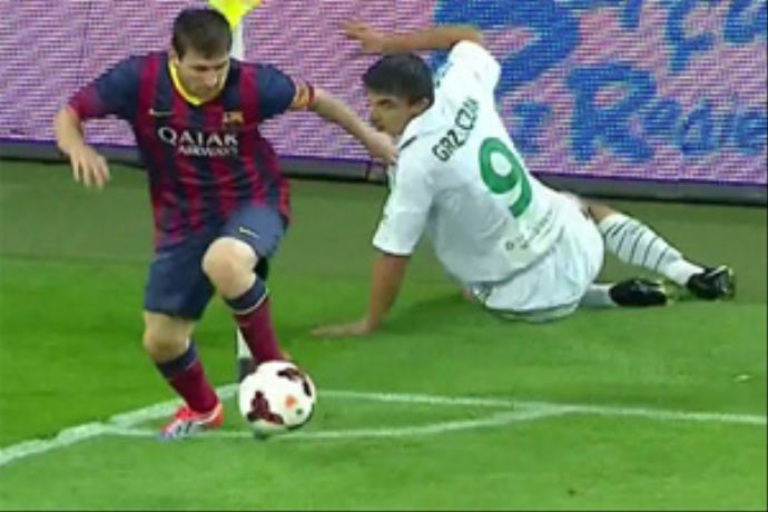 Messi'den mükemmel çalım