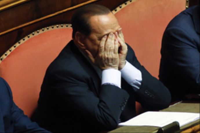 Ceza onaylandı Berlusconi'ye 4 yıl hapis Ceza onaylandı Berlusconi'ye 4 yıl hapis