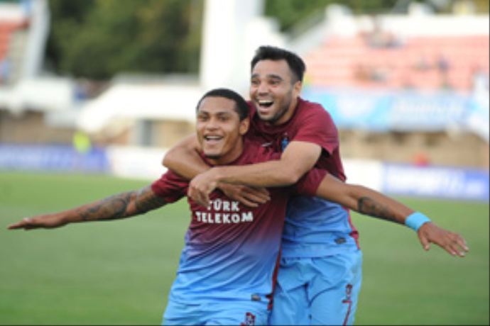 Trabzonspor&#039;un &#039;dalya&#039; sevinci