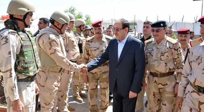 Irak Başbakanı Maliki'den Suriye sınırında operasyon talimatı Irak Başbakanı Maliki'den Suriye sınırında operasyon talimatı
