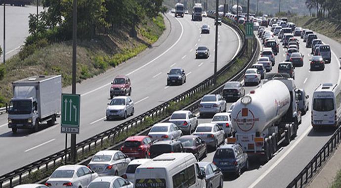 İstanbul'a dönüş yolunda son durum İstanbul'a dönüş yolunda son durum