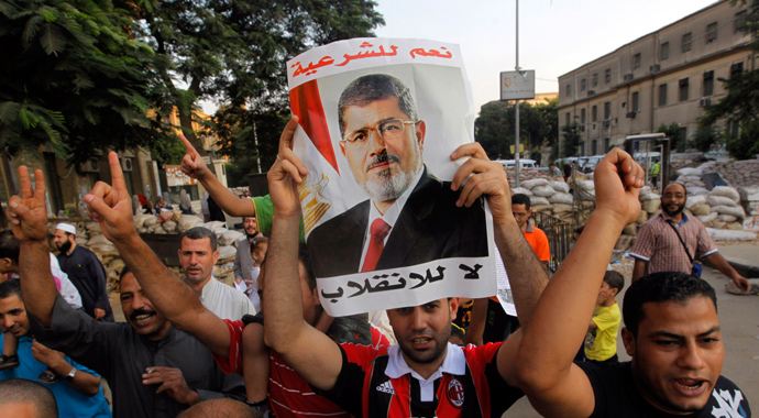 Giza'dan Nahda Meydanı'na destek Giza'dan Nahda Meydanı'na destek