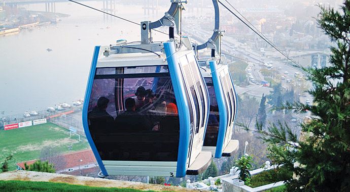 İstanbul trafiğine teleferikli çözüm İstanbul trafiğine teleferikli çözüm