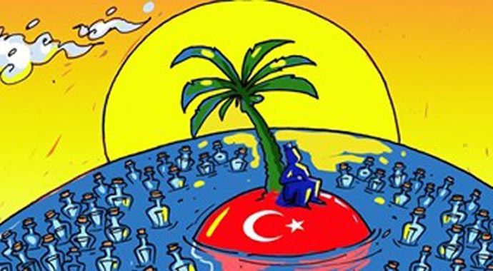 İran'ın ajansından skandal Türkiye karikatürü
