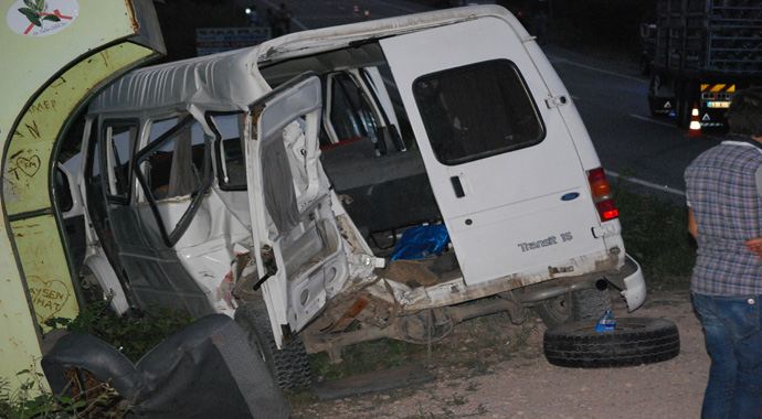 Ordu'da korkunç kaza, ölü ve yaralılar var