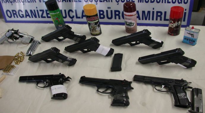 Samsun'da silah kaçakçılığına 5 yıl hapis Samsun'da silah kaçakçılığına 5 yıl hapis