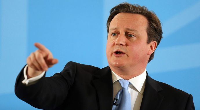 David Cameron 'Şiddet hiç bir şeyi çözmez'
