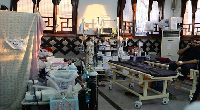 Mısır ordusu Adeviyye'deki Sahra hastanesini cesetlerle yaktı