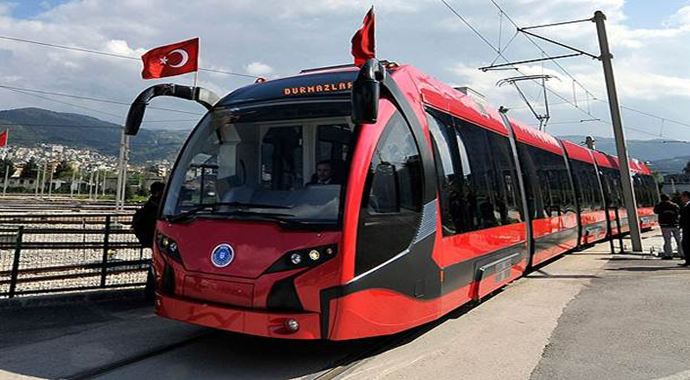 İlk yerli Tramvay İpekböceği test sürüşlerine başladı İlk yerli Tramvay İpekböceği test sürüşlerine başladı
