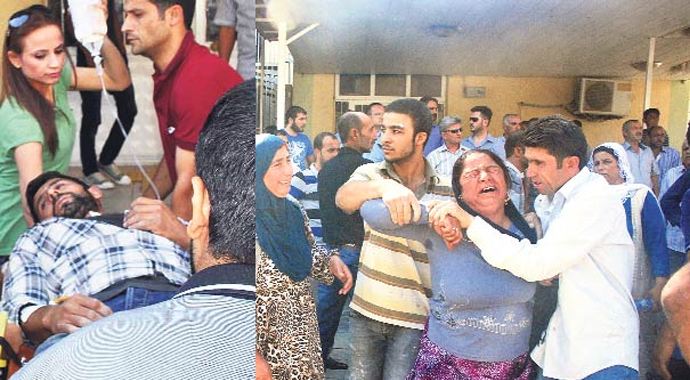 Sınırı aşan mermi, göğsünden yaraladı Sınırı aşan mermi, göğsünden yaraladı
