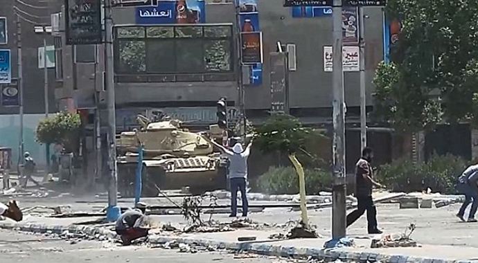 Mısır güvenlik güçlerinden inanılmaz vahşet