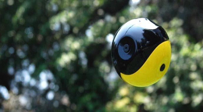 Fırlatılabilir 360 derecelik kamera