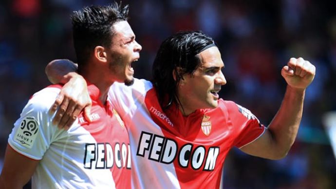 Monaco'nun yıldızları Fransa Ligue 1'i salladı
