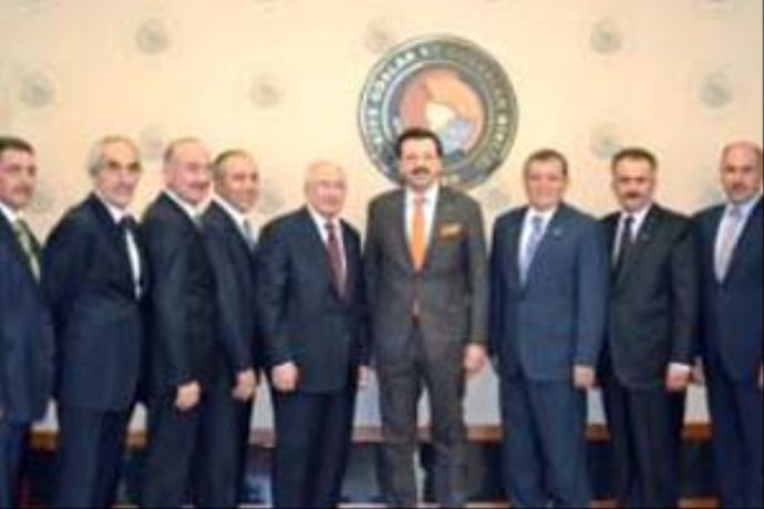 ATO&#039;dan Hisarcıklıoğlu&#039;na ziyaret