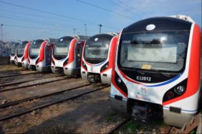 Marmaray'da ilk test sürüşünü Başbakan Erdoğan yaptı Marmaray'da ilk test sürüşünü Başbakan Erdoğan yaptı