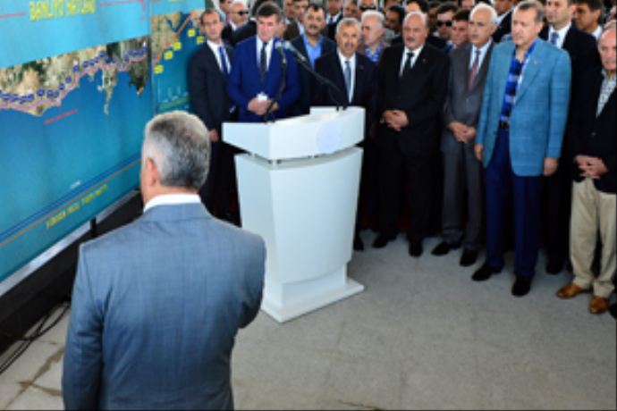 Binali Yıldırım Marmaray açılışında konuştu Binali Yıldırım Marmaray açılışında konuştu