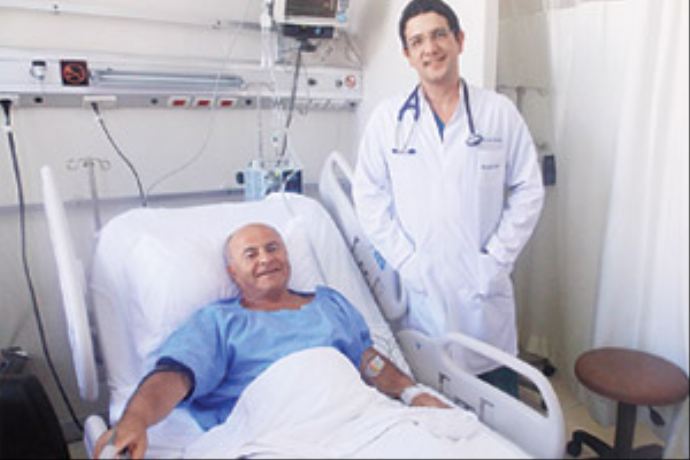 Selami Öztürk anjiyo oldu Selami Öztürk anjiyo oldu