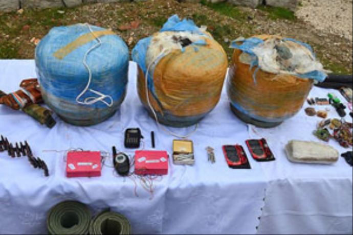 10 yılda 61 ton patlayıcı ele geçirildi 10 yılda 61 ton patlayıcı ele geçirildi