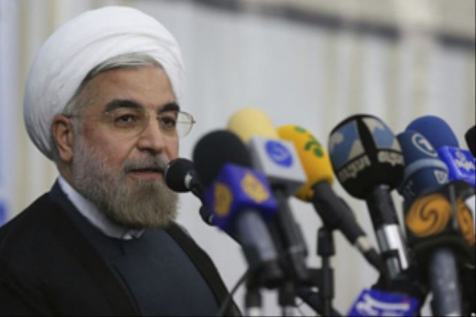 Cumhurbaşkanı Ruhani'den ilk basın toplantısı Cumhurbaşkanı Ruhani'den ilk basın toplantısı