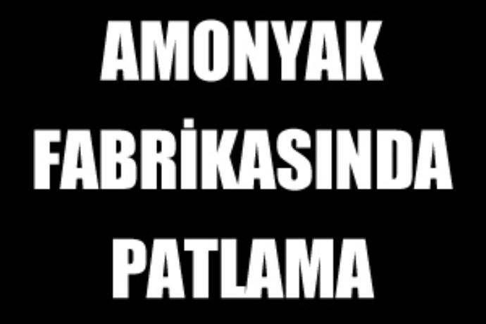Ukrayna'daki amonyak fabrikasında patlama