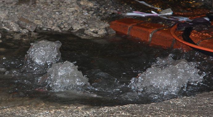 Giresun'da evleri su bastı