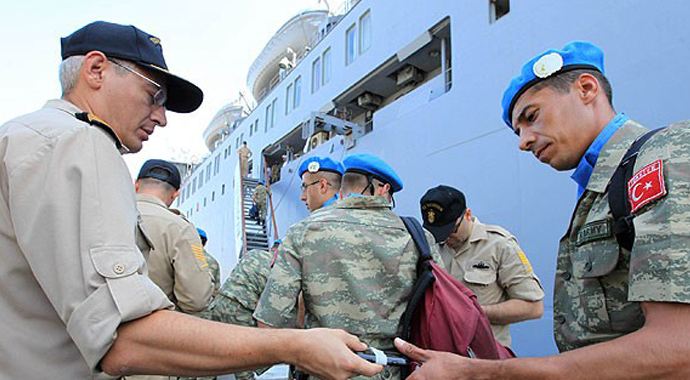 UNIFIL'de görevli Türk bölüğü Lübnan'dan ayrıldı UNIFIL'de görevli Türk bölüğü Lübnan'dan ayrıldı