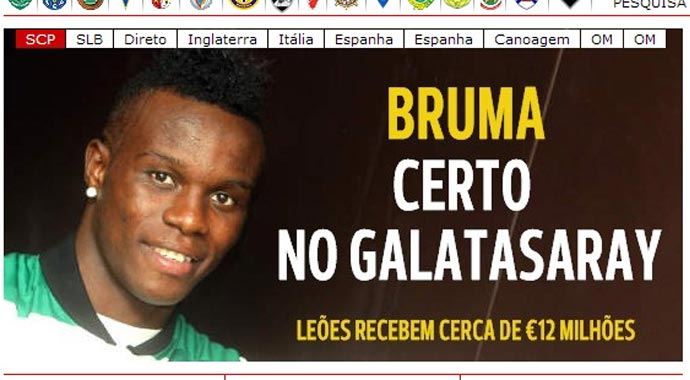 Galatasaray Bruma transferinde mutlu sona ulaştı Galatasaray Bruma transferinde mutlu sona ulaştı