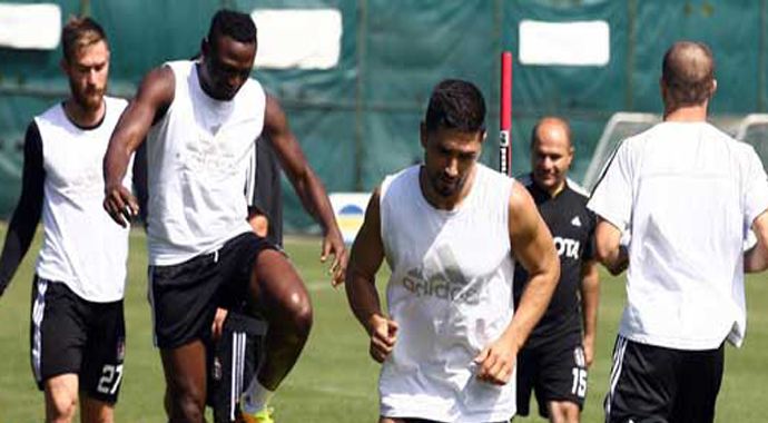 Beşiktaş'ta Almeida çalışmalara başladı Beşiktaş'ta Almeida çalışmalara başladı