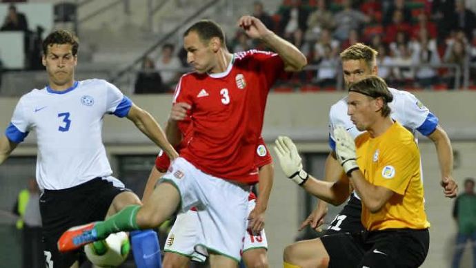 Macaristan Estonya'ya acımadı, 5-1 Macaristan Estonya'ya acımadı, 5-1
