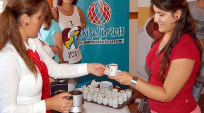 Türk kahvesine büyük ilgi