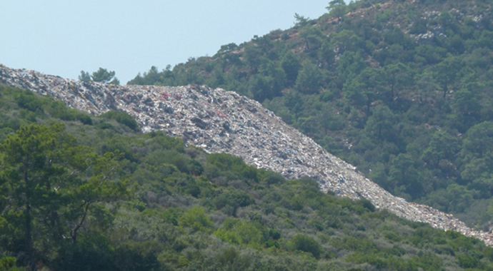 Bodrum yarımadası çöp derdinden kurtuluyor Bodrum yarımadası çöp derdinden kurtuluyor