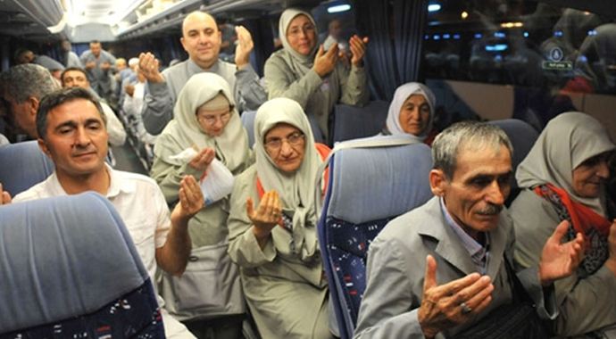 İlk Hac kafilesi Muş'tan yola çıktı İlk Hac kafilesi Muş'tan yola çıktı