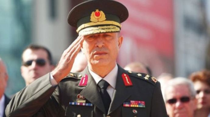 Orgeneral Akar, sınır birliklerini inceledi Orgeneral Akar, sınır birliklerini inceledi