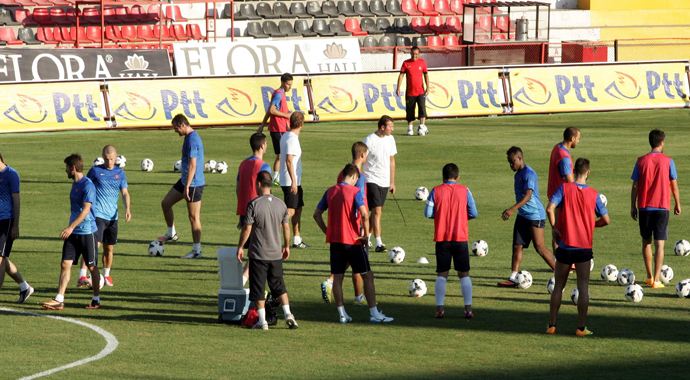 Gaziantepspor, Çaykur Rizespor maçına hazırlanıyor Gaziantepspor, Çaykur Rizespor maçına hazırlanıyor